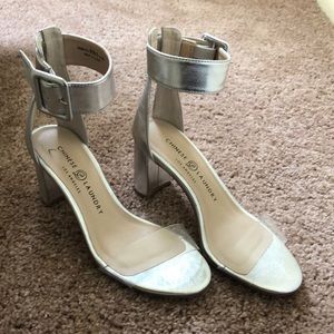 Chinese Laundry Silver Heels
